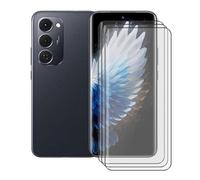 HGJTFANY 3 PCS Screen Protector for Tecno Spark 40 Pro+ (6.78"), 9H Hardness Tempered Glass Film [Anti-scratch] [High definition] [No bubbles], for Tecno Spark 40 Pro+ Protective Film Clear