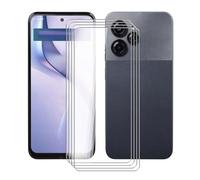 HGJTFANY 4 PCS Screen Protector for BLU View Speed Ultra 5G (6.56"), 9H Hardness Tempered Glass Film [Anti-scratch] [High definition] [No bubbles], for BLU View Speed Ultra 5G Protective Film Clear
