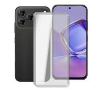 HGJTFANY 4 PCS Screen Protector for Nubia V80 Design (6.75"), 9H Hardness Tempered Glass Film [Anti-scratch] [High definition] [No bubbles], for Nubia V80 Design Protective Film Clear