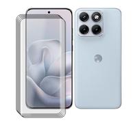 HGJTFANY 5 PCS Screen Protector for Motorola Edge 70 Fusion (6.78"), 9H Hardness Tempered Glass Film [Anti-scratch] [High definition] [No bubbles], for Motorola Edge 70 Fusion Protective Film Clear