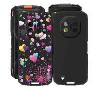 HGJTFANY Case for Doogee Fire 3 Ultra (5.50"), 2 pieces Ultra-Thin TPU Bumper Cover, 360° Drop Protection Shell Shockproof Soft Silicone Phone Case for Doogee Fire 3 Ultra - Balloon