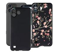 HGJTFANY Case for Doro Aurora A30 (6.10"), 2 pieces Ultra-Thin TPU Bumper Cover, 360° Drop Protection Shell Shockproof Soft Silicone Phone Case for Doro Aurora A30 - Camellia