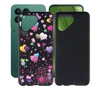 HGJTFANY Case for Fairphone Gen 6 (6.31"), 2 pieces Ultra-Thin TPU Bumper Cover, 360° Drop Protection Shell Shockproof Soft Silicone Phone Case for Fairphone Gen 6 - Balloon