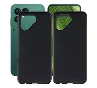 HGJTFANY Case for Fairphone Gen 6 (6.31"), 2 pieces Ultra-Thin TPU Bumper Cover, 360° Drop Protection Shell Shockproof Soft Silicone Phone Case for Fairphone Gen 6 - Black