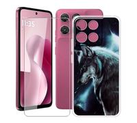HGJTFANY Case for Motorola Moto G Max with Screen Protector 6.72" WMA16