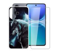 HGJTFANY Case for Vivo V70 Lite with Screen Protector 6.77" WMA16