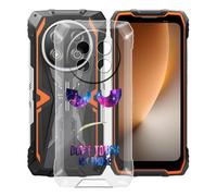 HGJTFANY Phone Case for Blackview ROCK 2 (6.67"), Ultra-Thin Clear Shockproof Cover, for Blackview ROCK 2 Case, Soft Silicone TPU Bumper Protective Shell - DUO4