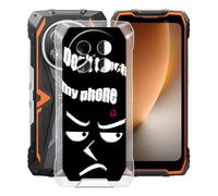 HGJTFANY Phone Case for Blackview ROCK 2 (6.67"), Ultra-Thin Clear Shockproof Cover, for Blackview ROCK 2 Case, Soft Silicone TPU Bumper Protective Shell - XT120B