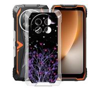 HGJTFANY Phone Case for Blackview ROCK 2 (6.67"), Ultra-Thin Clear Shockproof Cover, for Blackview ROCK 2 Case, Soft Silicone TPU Bumper Protective Shell - XT36