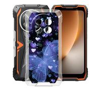 HGJTFANY Phone Case for Blackview ROCK 2 (6.67"), Ultra-Thin Clear Shockproof Cover, for Blackview ROCK 2 Case, Soft Silicone TPU Bumper Protective Shell - XT149