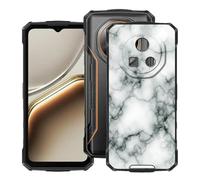HGJTFANY Phone Case for Doogee Fire 7 (6.60"), TPU Shockproof Bumper Case, 360° Drop Protection Shell Ultra-Thin Soft Silicone Cover for Doogee Fire 7 - Marble