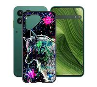 HGJTFANY Phone Case for Fairphone Gen 6 (6.31"), TPU Shockproof Bumper Case, 360° Drop Protection Shell Ultra-Thin Soft Silicone Cover for Fairphone Gen 6 - Punk Wolf