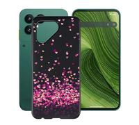 HGJTFANY Phone Case for Fairphone Gen 6 (6.31"), TPU Shockproof Bumper Case, 360° Drop Protection Shell Ultra-Thin Soft Silicone Cover for Fairphone Gen 6 - Red heart