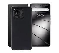 HGJTFANY Phone Case for Gigaset GS6 Pro (6.67"), TPU Shockproof Bumper Case, 360° Drop Protection Shell Ultra-Thin Soft Silicone Cover for Gigaset GS6 Pro - Black