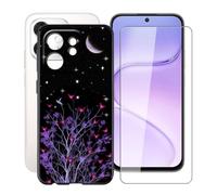 HGJTFANY Phone Case for Honor 600 Smart Screen Protector - XT36