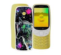 HGJTFANY Phone Case for Nokia 3210 2024 (2.4"), Ultra-Thin Clear Shockproof Cover, Soft Silicone TPU Bumper Protective Shell for Nokia 3210 2024 - XT113