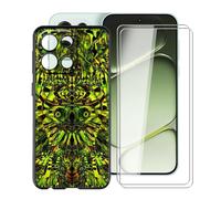 HGJTFANY Phone Case for OnePlus Nord 6 (6.78") with [2 x Tempered Glass Protective Film], Black Shockproof Bumper Cover Ultra-thin Soft Silicone Case for OnePlus Nord 6 - Green Goblin