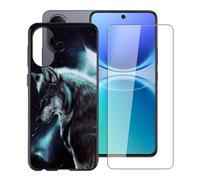 HGJTFANY Phone Case for Vivo V70 Lite Screen Protector - WMA16
