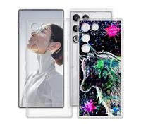 HGJTFANY Phone Case for ZTE nubia RedMagic 11 Air (6.85"), 2 Pieces 360° Drop Silicone Protection Shell, Ultra-Thin Soft TPU Shockproof Bumper Case for ZTE nubia RedMagic 11 Air - Clear + XT113