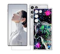 HGJTFANY Phone Case for ZTE nubia RedMagic 11 Air (6.85") with 1 X Tempered Glass Screen Protector, Ultra-thin Shockproof Cover, Clear Soft TPU Shell for ZTE nubia RedMagic 11 Air Case - XT113