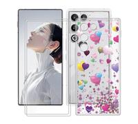 HGJTFANY Phone Case for ZTE nubia RedMagic 11 Air (6.85") with [2 X Tempered Glass Screen Protector], Soft Silicone Shockproof Cover Ultra-thin Clear TPU Case for ZTE nubia RedMagic 11 Air - YQ29