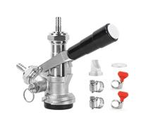 Hgkeke All 304 Stainless Steel Sankey Keg Coupler D System Sankey D Keg Coupler Beer Keg Coupler D System 5/16’’ Keg Coupler Barb US D Sankey Keg Coupler G5/8 Nuts D Type Keg Coupler Beer Tap for Keg