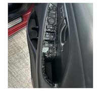 Hgkqbomb Car Interior for Hyundai for I30 N RHD Forged Black Interior for Dashboard Central Console Gear Shift Exterior Door Handle Rearview Mirror Cover Mouldings(Window Button)