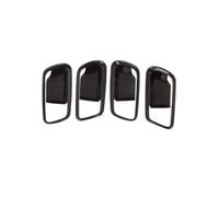 Hgkqbomb Car Interior for Toyota for Prius 50 2019 2020 LHD Door Handle Cover Window Trim Gear Shift Styling ABS Carbon Fiber Style Car Accessories Mouldings(Handle Bowl)