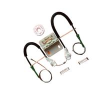 Hgkqbomb Car Window Levers for Land for Rover for Freelander 1997 1998 1999 2000 2001 2002 2003 2004 2005 2006 Window Regulator Repair Kit with Cables- Rear Left Window Regulator