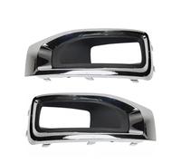 Hgkqbomb FogLamp 1/2pcs Car Front Fog Lights Cover Frame Trim For GMC For Yukon XL For Denali For SLE For SLT 2015-2018 Car Fog Lights(Left and Right)