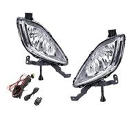 Hgkqbomb FogLamp 1 Pair Clear Lens Amber Light Car Front Bumper Fog Lights For Hyundai For Elantra 2011 2012 2013 Car Fog Lights