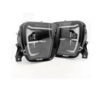 Hgkqbomb FogLamp 2pc Led Fog Lights Assembly For Dodge For Ram 1500 2013-2018 Pickup Truck Bumper Driving Fog Lamps Plug And Play Car Fog Lights(Black Style 1)