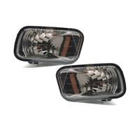 Hgkqbomb FogLamp 2Pcs For Dodge For Ram 1500 2500 3500 2009 2010 2011 2012 Car Front Bumper Fog Light Lamps Left & Right Car Fog Lights(Black)