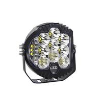 Hgkqbomb FogLamp 7 5 3 Inch LED Additional Driving Fog Light For Combo Auxiliary Spot Flood Work Moto 12V 24V Truck For Jeep For Offroad 4x4 ATV UTV Car Fog Lights(White-7INCH-1PC)