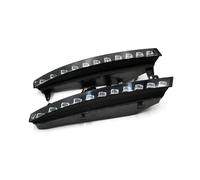 Hgkqbomb FogLamp Car Flashing DRL For Q7 2006 2007 2008 2009 Daylight LED DRL Daytime Running Lights Fog Head Lamp Cover Car Fog Lights(Dynamic,Only Left side)