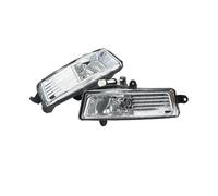 Hgkqbomb FogLamp Car Fog Lights Cover For A6L For A6 For C6 For Sedan For Avant 2008 2009 2010 2011 Lower Bumper Grill FogLight Lamp GrilleCover Car Fog Lights(Left and Right B)
