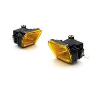 Hgkqbomb FogLamp Fog Light Lamp For CIVIC 1996 1997 1998 2/3/4DR Yellow/Clear Lights Driving With Switch BX100477 Car Fog Lights(Yellow)