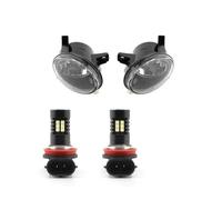 Hgkqbomb FogLamp FogLight For A4 For B8 For Q5 For S4 For Allroad 2008-2012 Foglight Fog Lamp DRL Headlight Halogen FogLamp Accessories 8t0 941 699 B Car Fog Lights(L and R,LED A)