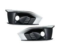 Hgkqbomb FogLamp For A4 For B9 2020 2021 2022 Fog Light Grille Cover Front Bumper Headlight Fog Lamp Frame Hood 8WD807681L9B9 8WD807682L9B9 Car Fog Lights(Left and Right)