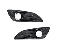 Hgkqbomb FogLamp For For Fiesta 2013 2014 2015 Car Front Bumper Fog Light Lamp Bezel Frame Cover Grille Shell Cap Hood Lid Car Fog Lights(C one pair)