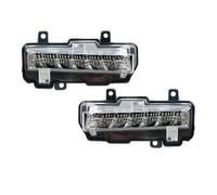 Hgkqbomb FogLamp For Montero For V98 DRL For Mitsubishi For Pajero For V97 For V93 For V95 Fog Lamp Assembly Front Bumper Foglight Headlight Wwith Wire Cover Grille Car Fog Lights(DRL Left and Right)