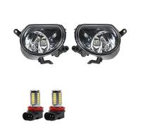 Hgkqbomb FogLamp For Q7 2010 2011 2012 2013 2014 2015 Fog Lamp Assembly Halogen Front Bumper Anti FogLight 4L0941699 4L0941700 Car Fog Lights(Pair With LED A L10)
