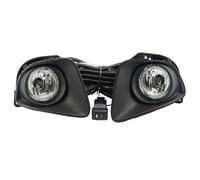 Hgkqbomb FogLamp Front Bumper Fog Light Set For MAZDA 2 For Demio For M2 For DE 2007 2008 2009 Reflector Lamp Foglight Foglamp Kit With Wire Harness Car Fog Lights