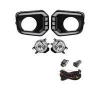 Hgkqbomb FogLamp LED Fog Lamps For Toyota For Tacoma 2016 2017 2018 2019 2020 2021 2022 DRL Daytime Running Lights Front Bumper Driving White Yellow Car Fog Lights(DRL Fog Halogen)