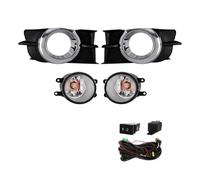 Hgkqbomb FogLamp Led Fog Light For Toyota For Wish 2009 2010 2011 2012 Halogen Car Kit Bumper Lamp Daytime RunningLight DRL Daylight Accessories Car Fog Lights(LED Yellow)