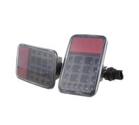 Hgkqbomb FogLamp Pair Led Rear Bumper Fog Parking Reverse Brake Lights Lamp For Jeep For Wrangler For JK 2007-2016 Car Fog Lights