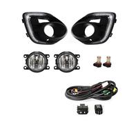 Hgkqbomb FogLamp Waterproof Fog Head Lamp For Mitsubishi For Lancer 2015 2016 2017 LED Daytime Running Light DRL Turn Signal Daylight Car Accessories Car Fog Lights(DRL Fog Led White)