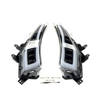Hgkqbomb Head Light For TMAX 530 For TMAX530 2012-2016 Turn Signal Light LED Indicator Front Rear Tail Brake Lamp Taillight Motorcycle Led Light Headlight(CLEAR FRONT LIGHT)