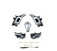 Hgkqbomb Head Light LED Front Rear Tail Brake Lamp Indicators For T-max 530 LED Signal Turn Lights 2012-2016 For Tmax530 2013 2014(Clear)