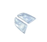 Hgkqbomb Head Light Motorcycle Lights Headlights Turn Signal Lndicators New Double For DIO50 AF17 AF18 AF25(Lamp shell white)